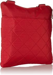 img 3 attached to Baggallini Quilted Horizon Crossbody PewterQuilt Women's Handbags & Wallets