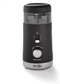 img 4 attached to ☕ Black Multi-Grind Automatic Coffee Grinder by Mr. Coffee - 12-Cup