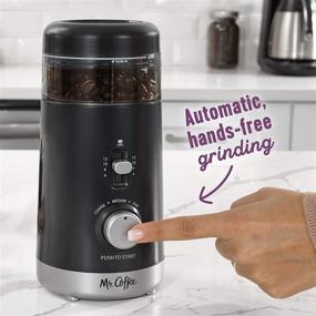 img 3 attached to ☕ Black Multi-Grind Automatic Coffee Grinder by Mr. Coffee - 12-Cup