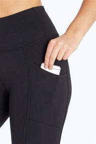 img 1 attached to 👖 Flattering Fit: Marika Women's Cameron High Rise Tummy Control Legging for a Sleek Silhouette