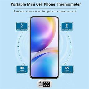 img 2 attached to 📱 Mini Cell Phone Thermometer: Infrared Temperature Measurement for Smartphones – USB Type-C Joint