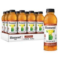 honest tea organic fair trade half tea & half lemonade gluten free, 16.9 fl. oz, 12 pack: a refreshing and health-conscious beverage choice logo