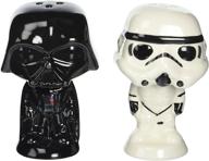 funko pop home: star wars - darth vader and stormtrooper salt and pepper shaker set logo