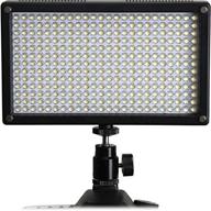 💡 versatile lighting solution: genaray led-7100t 312 led variable-color on-camera light logo