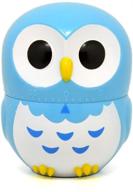 golandstar cute cartoon owl timers mini size 60 minutes mechanical kitchen cooking timer clock with loud alarm counters - manual timer (blue) logo