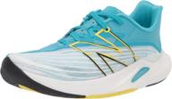 revolutionary speed boost: new balance women's fuelcell rebel v2 running shoe logo