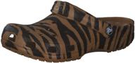 🐆 crocs classic printed leopard mules & clogs: stylish unisex shoes for women and men logo