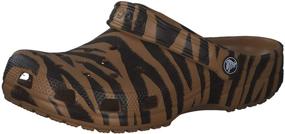 img 4 attached to 🐆 Crocs Classic Printed Leopard Mules & Clogs: Stylish Unisex Shoes for Women and Men