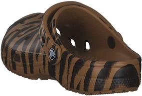 img 1 attached to 🐆 Crocs Classic Printed Leopard Mules & Clogs: Stylish Unisex Shoes for Women and Men