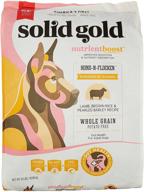 🐶 solid gold nutrientboost hund-n-flocken: optimal gut health formula - 4 lb logo