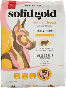 img 4 attached to 🐶 Solid Gold NutrientBoost Hund-N-Flocken: Optimal Gut Health Formula - 4 lb