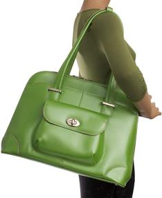 img 1 attached to 👜 McKlein Avon Laptop Briefcase: Sleek & Stylish Companion for Your Tech Essentials