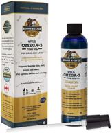 🐟 bonnie & clyde wild omega 3 fish oil for dogs & cats: sunflower source of natural vitamin e, beneficial for skin, coat, and joint support - amplified epa & dha content surpassing salmon or krill oil logo