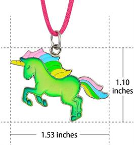 img 3 attached to Fun Jewels Unicorn Pendant Necklace