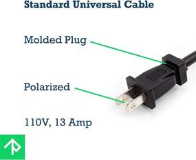 img 2 attached to Enhance Tool Performance with Rebuild Skills Replacement Power Cords (16/2, 8FT)