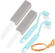 katoom 5pcs cleaning stone with handle - effective toilet bowl ring & rust stains remover set for bath, kitchen & pool feet care logo