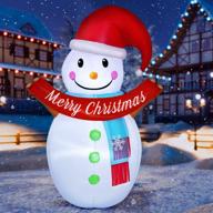 pretyzoom christmas inflatable snowman decoration logo