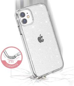 img 1 attached to Stylish FanTEK Bling Glitter iPhone 11 Case – Crystal Clear & Shockproof!