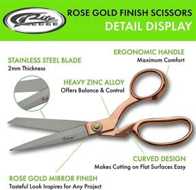 img 3 attached to 🔪 High-Performance Fatima Heavy Duty Fabric Tailor Scissors by Szco Supplies: 8.5”