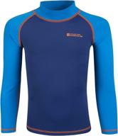 mountain warehouse kids rash vest sports & fitness for water sports logo