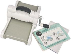 img 3 attached to 🔪Sizzix 660200 Big Shot Ручная машинка для ножниц, 6 дюймов: Мощное средство для точной резки и тиснения.