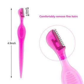 img 3 attached to 🧔 Men's Eyebrow Dermaplaning Precision Shave & Hair Removal: Multipurpose Exfoliating Tool