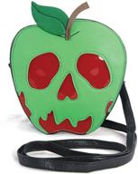 🍎 vinyl poisoned apple crossbody bag by sleepyville critters logo