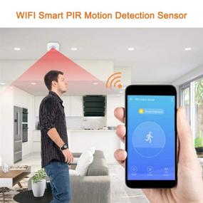 img 3 attached to 👀 Efficient Indoor and Outdoor Pir Motion Sensor with Complete, Blindspot-free Coverage