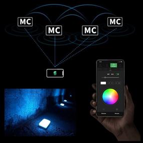 img 2 attached to 🌈 Aputure MC Amaran AL-MC Полнокрасное RGBWW Свет на камеру: TLCI/CRI 96+, 0-360 RGB, 3200-6500K, Бесступенчатая затемнение, Магнитное присасывание, Беспроводная зарядка