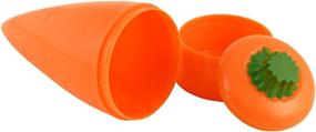 img 2 attached to 🟢 Hutzler Attack Snack Containers - 2.6x7 - Orange/Green