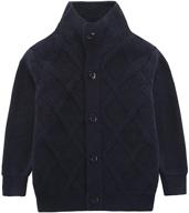 motteecity boys' clothing: stylish woollen sweater cardigan for a cosy winter look logo
