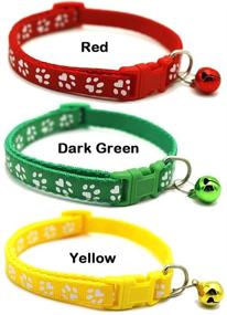 img 2 attached to 🐾 Love Dream Puppy ID Collars 12pcs: Easy-to-Identify Whelping Collars with Bell for Newborn Puppies & Kittens