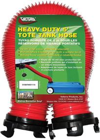 img 2 attached to 🚰 Valterra Heavy-Duty Tote Tank Hose - 5ft, Red - D04-0111