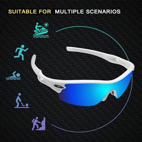 img 3 attached to Anti Seawater Polarized Replacement Sunglass Lenses