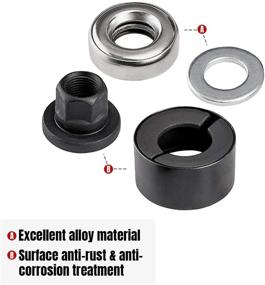 img 1 attached to High-Performance Thorstone Kit: Power Steering Pulley Installation Remover for Water Pump, Vacuum Pump Pulleys on Various Engines