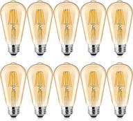 💡 brightown vintage filament bulb with dimmable option logo