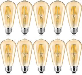 img 4 attached to 💡 Brightown Vintage Filament Bulb with Dimmable Option