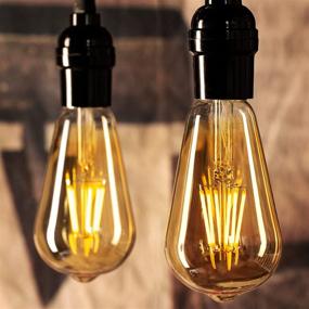 img 3 attached to 💡 Brightown Vintage Filament Bulb with Dimmable Option