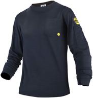 durable ptahdus resistant sleeve workwear clothing: ultimate protection for men's shirts logo