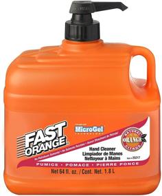 img 2 attached to 🧴 Powerful 1/2 Gallon Permatex 25217 Fast Orange Pumice Lotion Hand Cleaner - Highly Effective Cleaning Solution!
