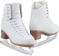 ⛸️ ultimate performance and comfort: jackson elle womens/girls figure ice skates - girls size логотип