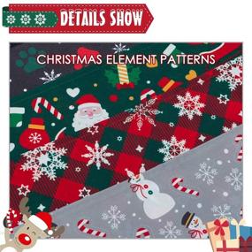 img 1 attached to 🎅 SCENEREAL Christmas Dog Bandana 4 Pack: Festive Pet Scarves for Dogs and Cats - Soft, Breathable & Full of Holiday Cheer