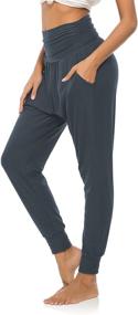 img 2 attached to 🩳 DIBAOLONG Women's Yoga Sweatpants: Comfy Lounge Pants for Loose Workout and Jogging with Pockets