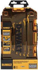 img 1 attached to Комбинированный гаечный ключ DEWALT 8 штук с механизмом с захватом DWMT74733.