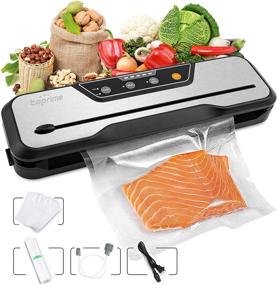 img 4 attached to Toprime Automatic Food Saver Vacuum Sealer Machine: Preserve Freshness, Seal a Meal, and Sous Vide Effortlessly!