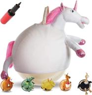 🦄 unicorn hippity hop jumping by waliki logo