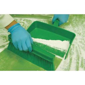 img 1 attached to 🟢 Vikan 45822 Bench Brush: High-Quality Polypropylene & Polyester Bristle, 11-inch, Vibrant Green"