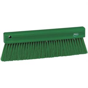 img 4 attached to 🟢 Vikan 45822 Bench Brush: High-Quality Polypropylene & Polyester Bristle, 11-inch, Vibrant Green"