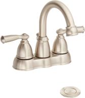 🚰 moen ws84913srn: elevate your sink with sleek nickel handle faucet logo