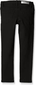 img 1 attached to 👖 Stylish and Comfortable: Calvin Klein Girls' Stretch Ankle Skinny Pant - Perfect Fit for Trendy Kids
